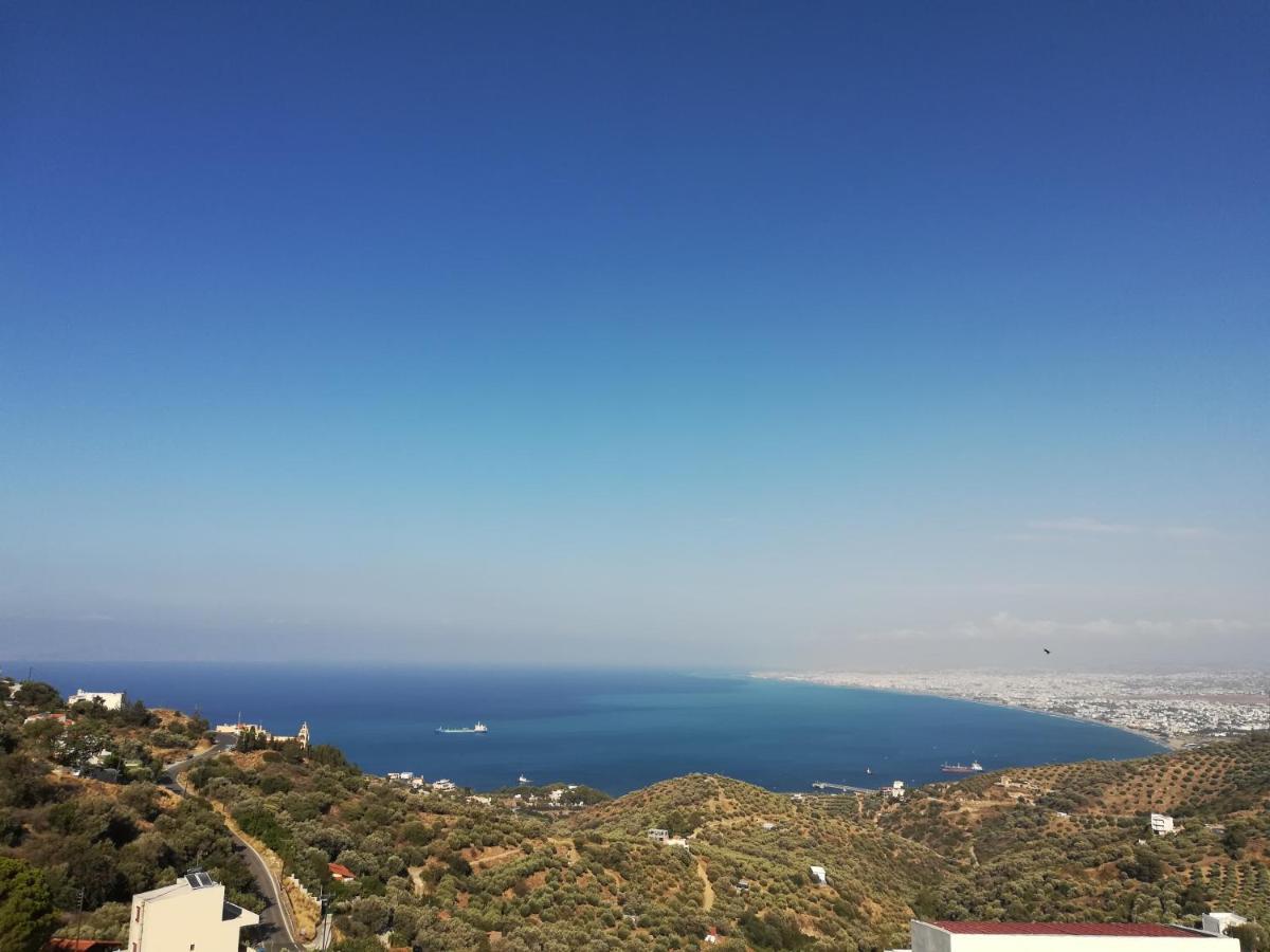 Villa Balcony, Cozy Villa With Amazing View Rodhia  Екстер'єр фото