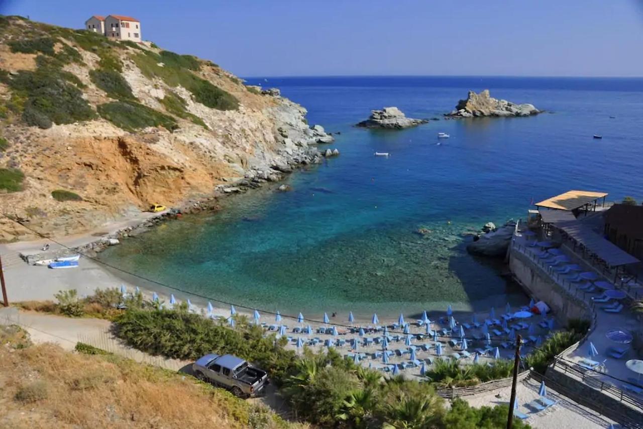 Villa Balcony, Cozy Villa With Amazing View Rodhia  Екстер'єр фото